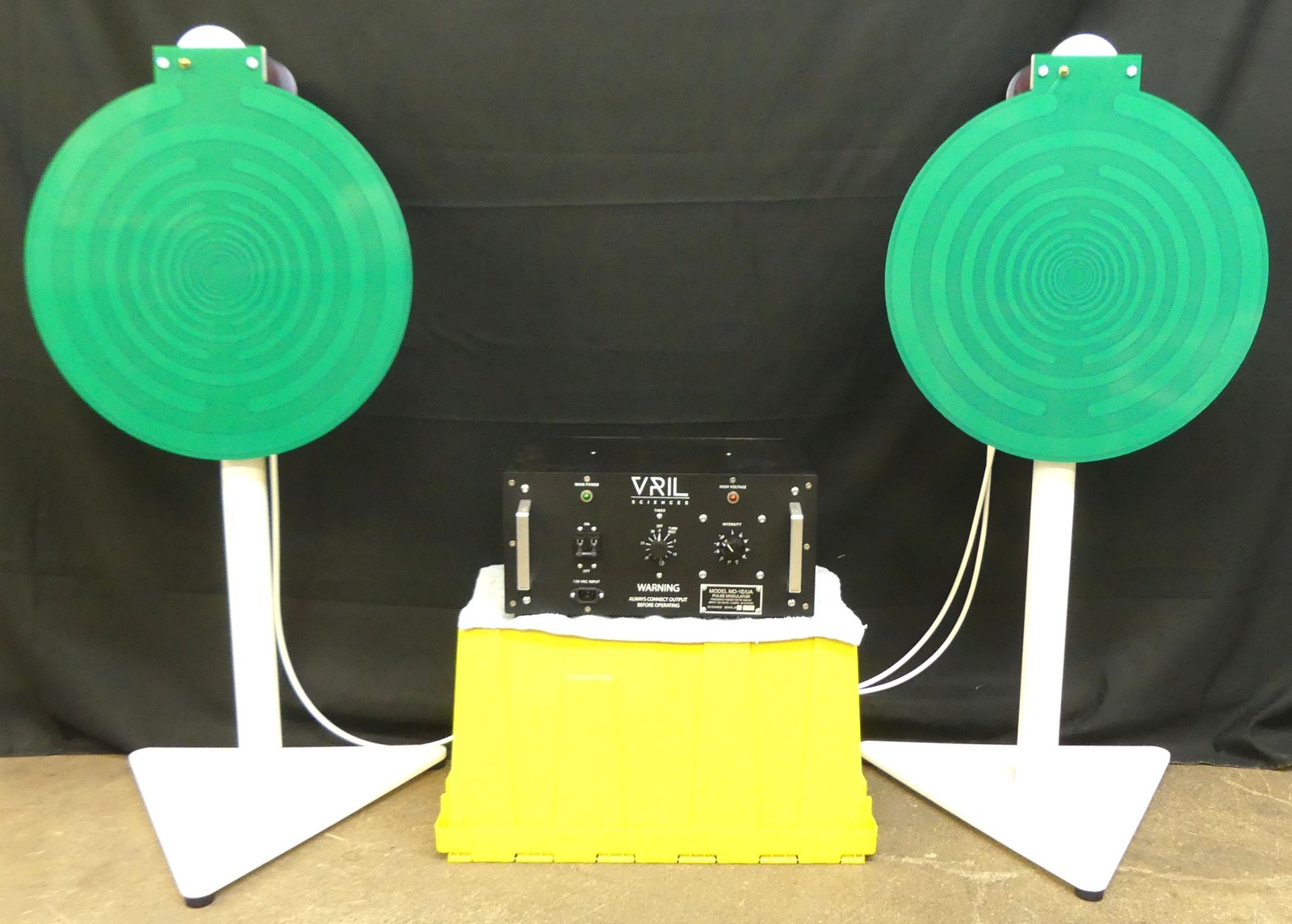 VRIL Lakhovsky Multiwave Oscillator with printed circuit antenna pair